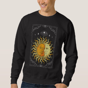 Celestial Body Boho Sun Moon Astronomy Universe As Sweatshirt