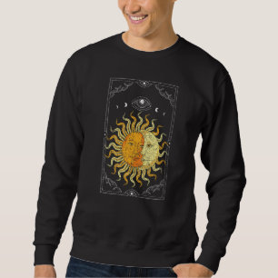 Celestial Body Boho Sun Moon Astronomy Universe As Sweatshirt