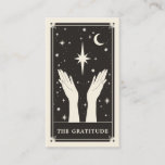 Celestial Boho Tarot Wedding Thank you Card