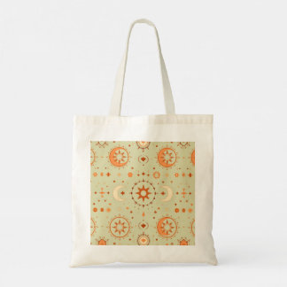 Celestial Boho Tote Bag | Sun & Moon Pattern