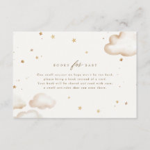 Celestial Books for Baby Card