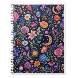 Celestial Botanical Notebook