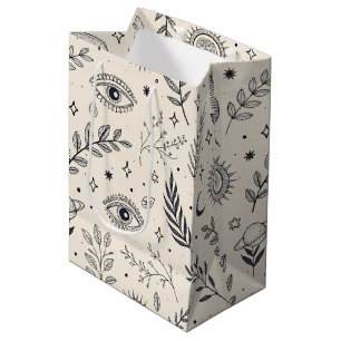 Celestial Botanical Pattern (5) Medium Gift Bag