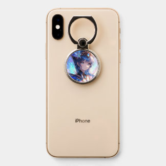 Celestial butterfly fairy phone ring stand