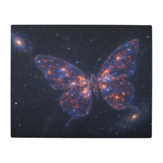 Celestial Butterfly Galaxy  Metal Print