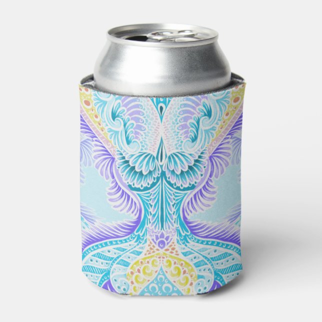 Celestial Butterfly Glow Can Cooler (Can Front)