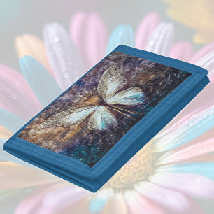 Celestial Butterfly Tri-fold Wallet