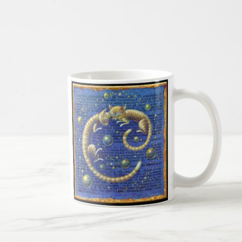 Celestial Cat Fantasy Mug Concinnity Coffee Mug