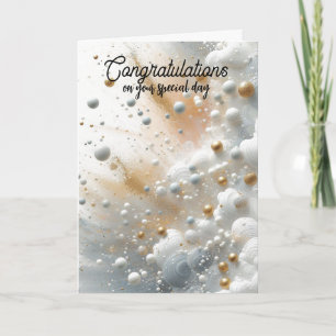 Celestial Celebration Congratulations Card