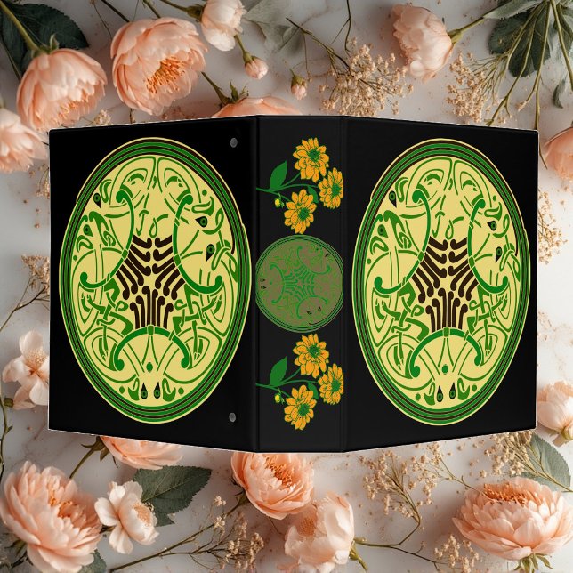 Celestial Celtic Art Spiritual Astrologer’s Binder (Celtic Art Abstract Art Spiritual Astrologer's Binder)