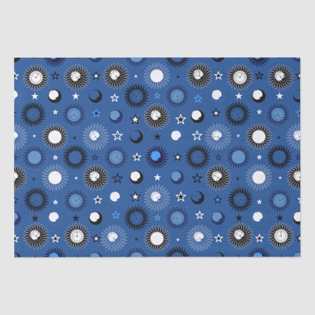 Celestial Clockwork Tissue Paper (Front)