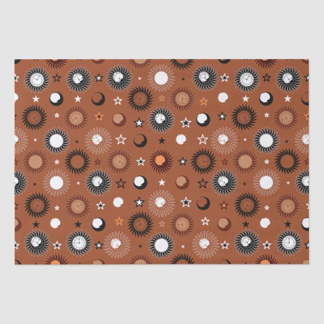 Celestial Clockwork Tissue Paper (Front)