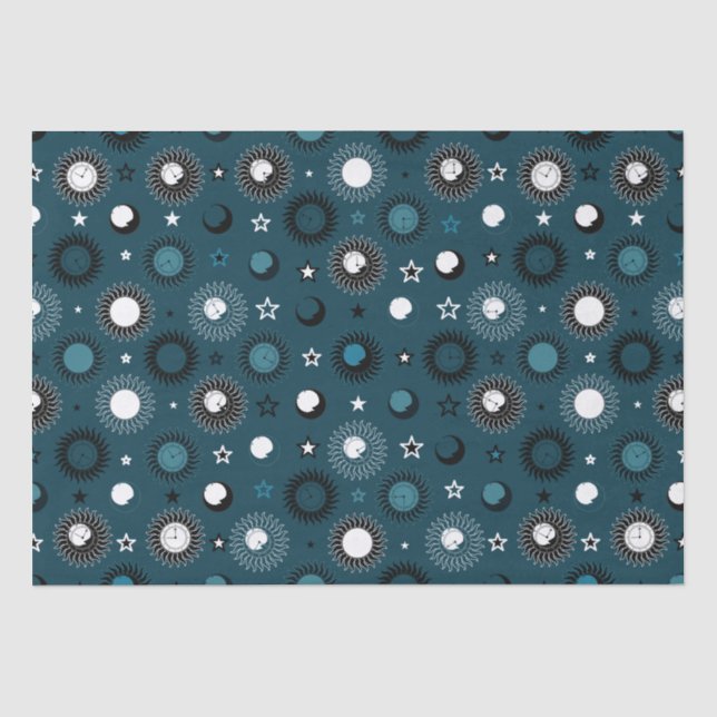 Celestial Clockwork Tissue Paper (Front)