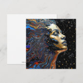 "Celestial Cognition" – A Surreal Portrait (Front/Back)