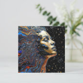 "Celestial Cognition" – A Surreal Portrait (Standing Front)