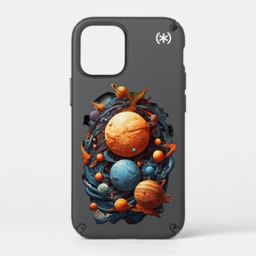 Celestial Collision  Embrace the cosmic Choas Speck iPhone 12 Mini Case