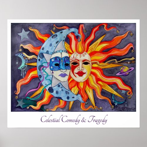 Celestial Comedy and Tragedy Poster