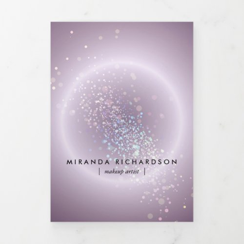 Celestial Confetti Glow Purple Beauty Brochure