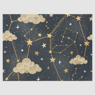 Celestial Constellation Star Pattern (2) Tissue Paper