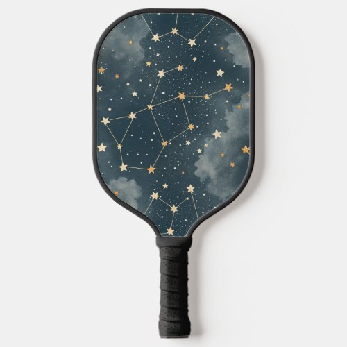Celestial Constellation Star Pattern (5) Pickleball Paddle