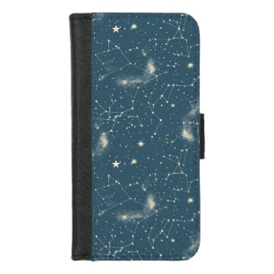Celestial Constellation - Starry Night (1) iPhone 8/7 Wallet Case