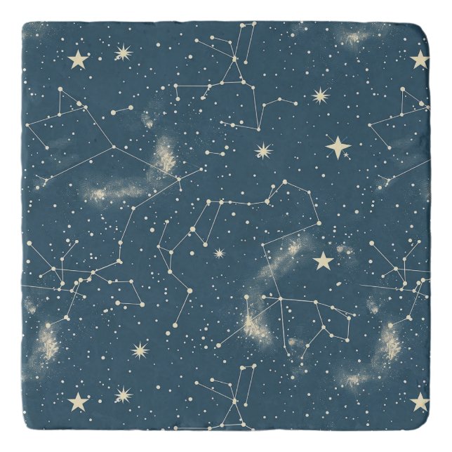 Celestial Constellation - Starry Night (2) Trivet (Front)