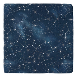 Celestial Constellation - Starry Night (4) Trivet