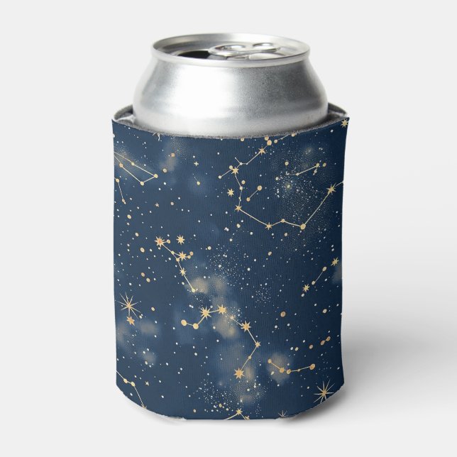 Celestial Constellation - Starry Night (5) Can Cooler (Can Front)