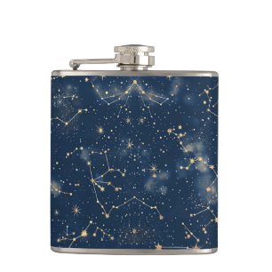 Celestial Constellation - Starry Night (5) Flask