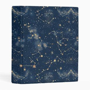 Celestial Constellation - Starry Night (5) Mini Binder