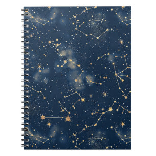 Celestial Constellation - Starry Night (5) Notebook
