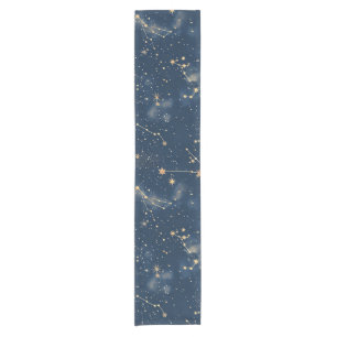 Celestial Constellation - Starry Night (5) Short Table Runner