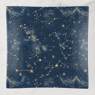 Celestial Constellation - Starry Night (5) Trinket Tray