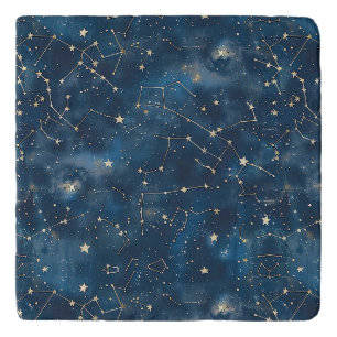 Celestial Constellation - Starry Night (6) Trivet