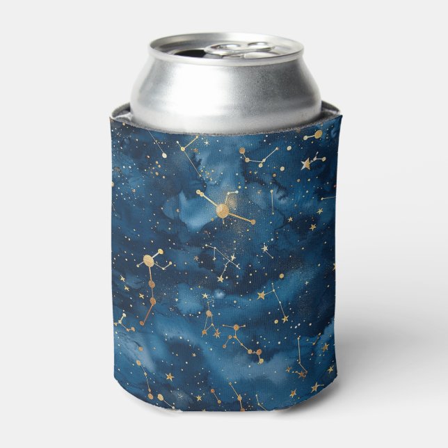 Celestial Constellation - Starry Night (7) Can Cooler (Can Front)