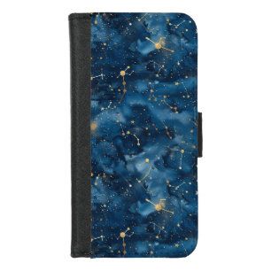 Celestial Constellation - Starry Night (7) iPhone 8/7 Wallet Case