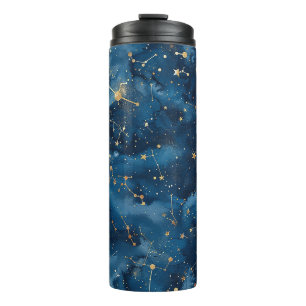 Celestial Constellation - Starry Night (7) Thermal Tumbler