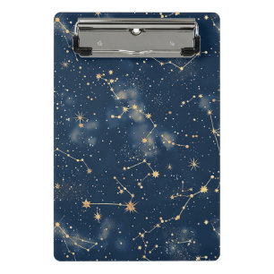 Celestial Constellation - Starry Night Mini Clipboard