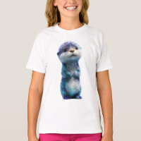 Celestial Cosmic Galaxy Otter Kids