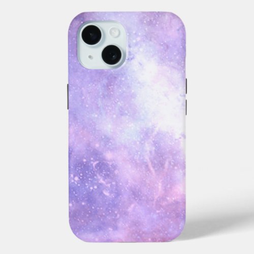 Celestial Cosmic Galaxy Pattern iPhone 15 Case