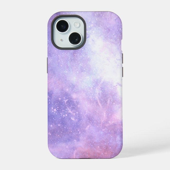 Celestial Cosmic Galaxy Pattern Iphone Case (Back)