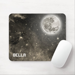 Celestial Cosmic Galaxy Pattern Mouse Pad