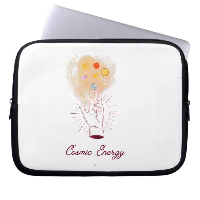 Celestial Cosmic Hand Electronics Bag - Minimalist (Front)