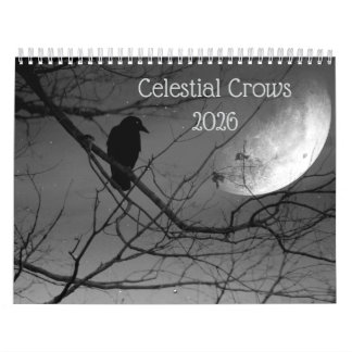 Celestial Crows 2026Calendar Calendar