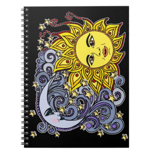 celestial dance by Carolyn thewitchescorner Notebook