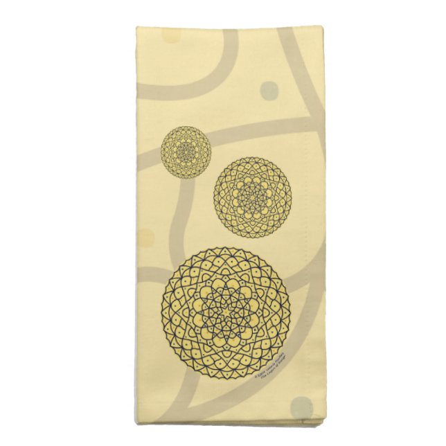 Celestial Day Napkin (Folded)