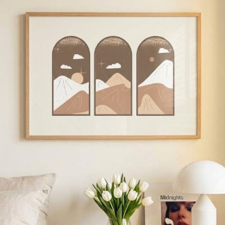 Celestial Desert Arches Fine Art Print