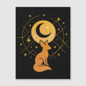 Celestial Desert Fox – Moon and Stars Cosmic (Front)