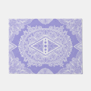 Celestial Diamond Mandala Doormat