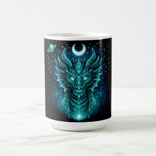 Celestial Dragon – Cosmic Myth Wildlife Galaxy Coffee Mug